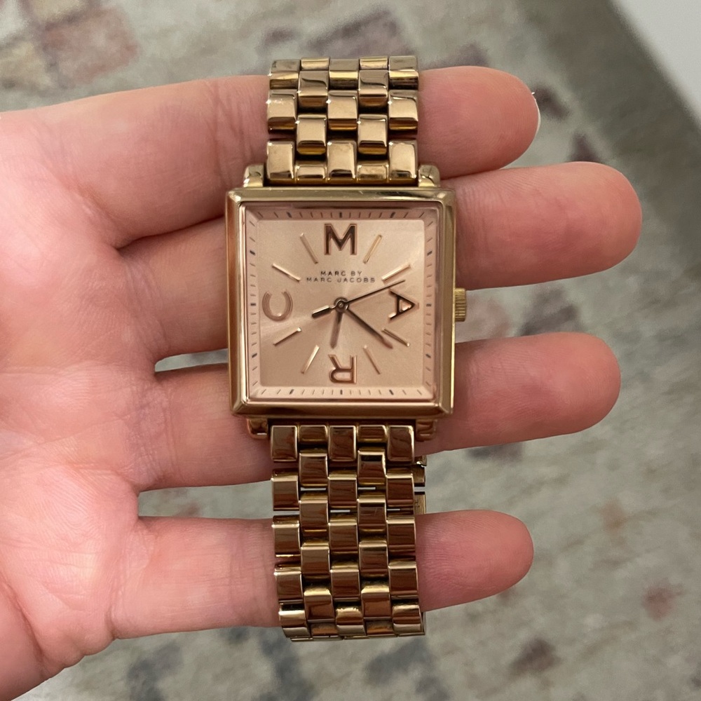 Marc by Marc jacobs rose gold women’s watch